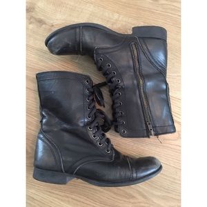 Black Combat Boots